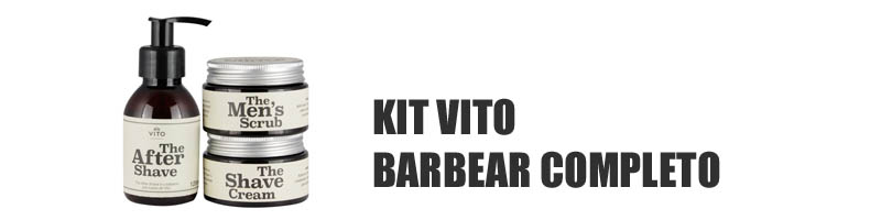 VITO_Kit para Barbear Completo
