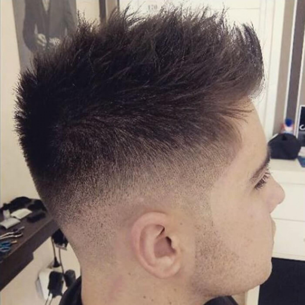 tipos de fade masculino