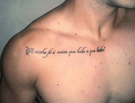 ideia tattoo escrita