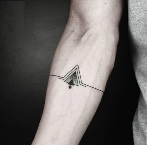 tatuagem triângulo