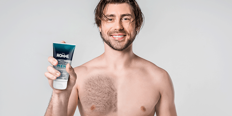 produto para depilação masculina