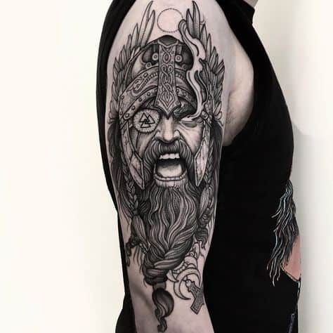 tattoo deus nórdico