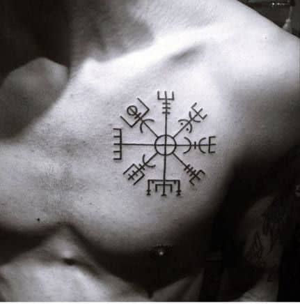 tatuagem viking pequenas