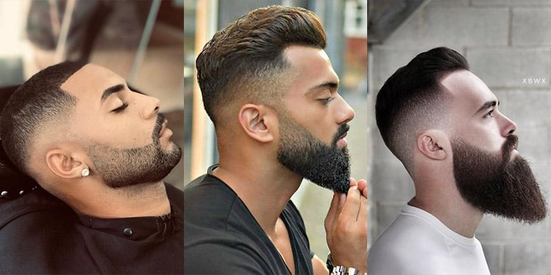 Disfarçado  Homens de cabelo curto, Barba cabelo e bigode, Degrade  masculino